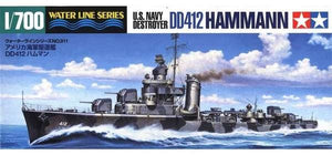 Tamiya 31911 Destroyer Hammann (DD-412) de l&amp;#39;US Navy au 1/700