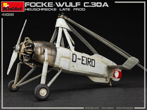 MiniArt 41018 FOCKE-WULF FW C.30A HEUSCHRECKE. LATE PROD 1/35 – zdjęcie 8