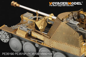Maquette Voyager PE35199 Marder III Ausf.M allemand de la Seconde Guerre mondiale, coque supérieure de production initiale (pour DRAGON 6464) 1/35 – image 2