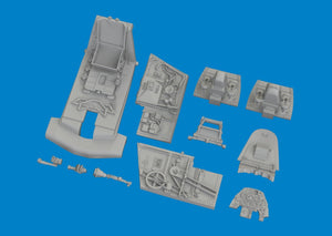 Maquette Eduard 672388 Bf 109G-10 cockpit (impression Eduard, échelle 1/72)  – immagine 3
