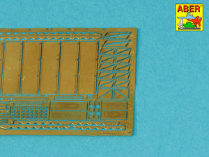 Aber 72A15 Fenders for Sd.Kfz.181, Pz.Kpfw. VI Ausf. E Tiger I 1/72 – Bild 4