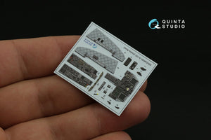 Intérieur imprimé en 3D et coloré sur papier décalcomanie Quinta Studio QDS-48361 A-10C (Hobby Boss) (Petite version) 1/48 – image 5