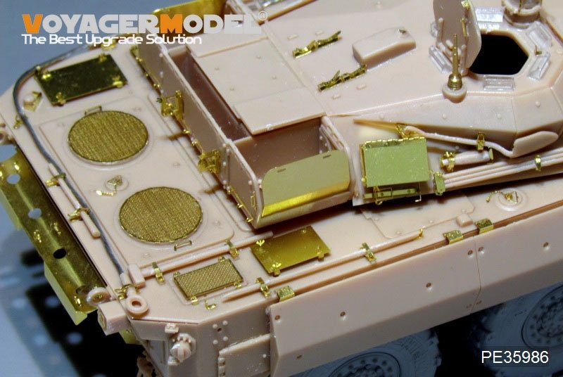 Maquette Voyager PE35986 Chasseur de chars français moderne AMX-10RCR (modèle de base pour Tiger, échelle 1/35) – immagine 12
