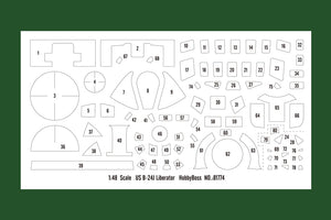 Hobby Boss 81774 Consolidated B-24J Liberator 1/48 – immagine 6