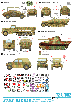 Star Decals 72-A1002 Battle for Berlin 45 # 2 1/72 – zdjęcie 2