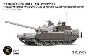 Meng 72-013S Chinese Main Battle Tank ZTZ99B w/ Add-on Armor &amp;amp; GL6 Active Protection System 1/72 – immagine 2
