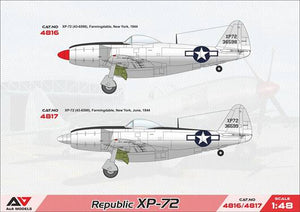 A&amp;amp;A Models 4817 Republic XP-72 1/48 – Bild 2