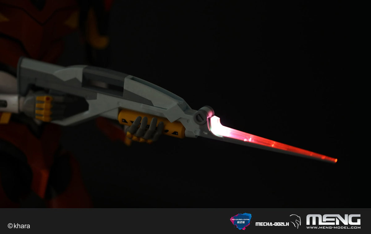 Meng MECHA-002LH Evangelion Production Model-02 Ver.1.5 (Radiant Red Pre-Colored Edition) – immagine 12