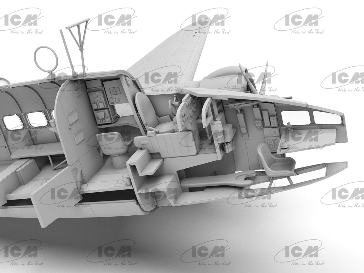 ICM 48331 Lockheed Hudson Mk. III WWII British Reconnaissance Bomber 1/48 – image 4