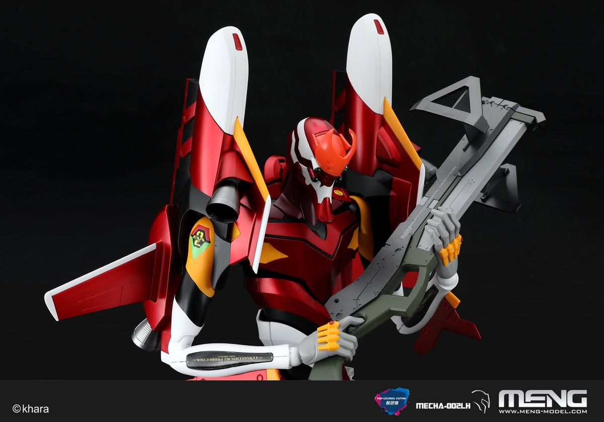 Meng MECHA-002LH Evangelion Production Model-02 Ver.1.5 (Radiant Red Pre-Colored Edition) – immagine 2
