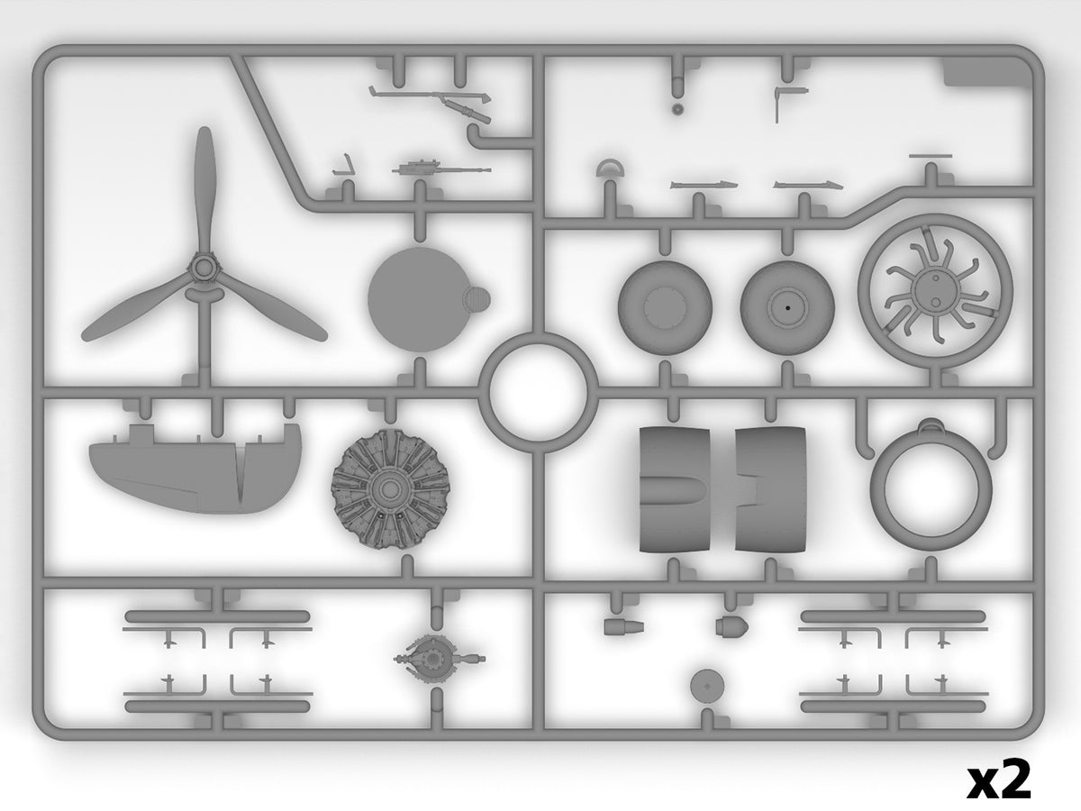 ICM 48331 Lockheed Hudson Mk. III WWII British Reconnaissance Bomber 1/48 – image 8