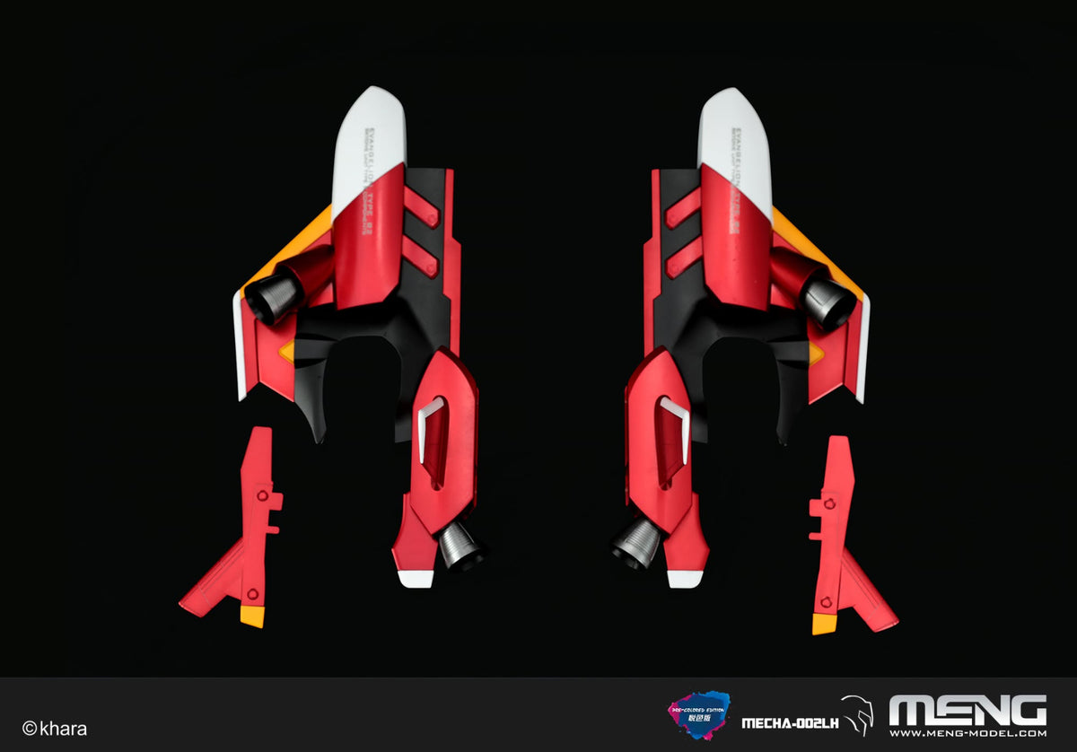 Meng MECHA-002LH Evangelion Production Model-02 Ver.1.5 (Radiant Red Pre-Colored Edition) – immagine 4