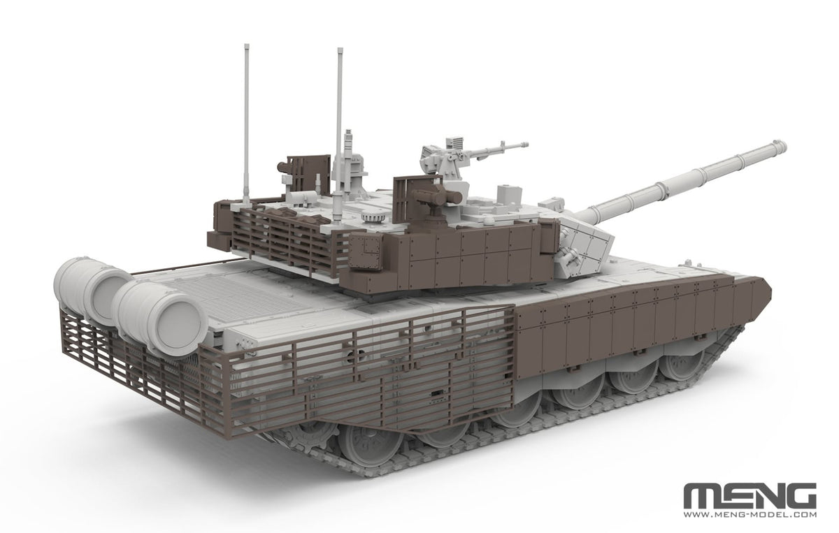 Meng 72-013S Chinese Main Battle Tank ZTZ99B w/ Add-on Armor &amp;amp; GL6 Active Protection System 1/72 – immagine 3