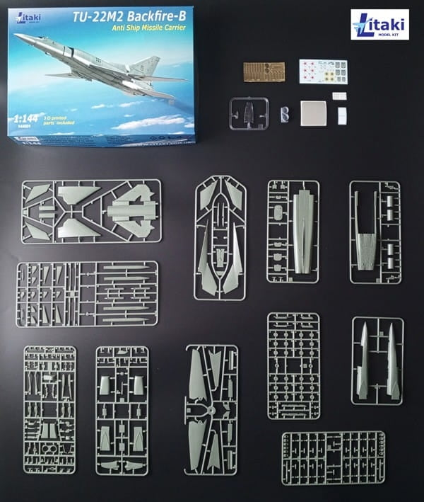 Litaki 144001 Tu-22M2 Backfire-B Porte-missiles antinavire 1/144 – Bild 2