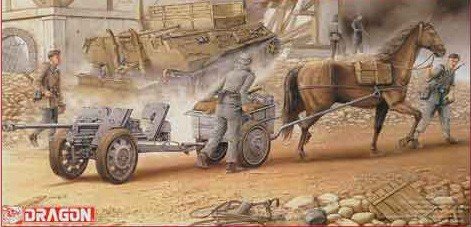 Dragon 6079 Canon antichar hippomobile sPzB41 de 2,8 cm (1/35)