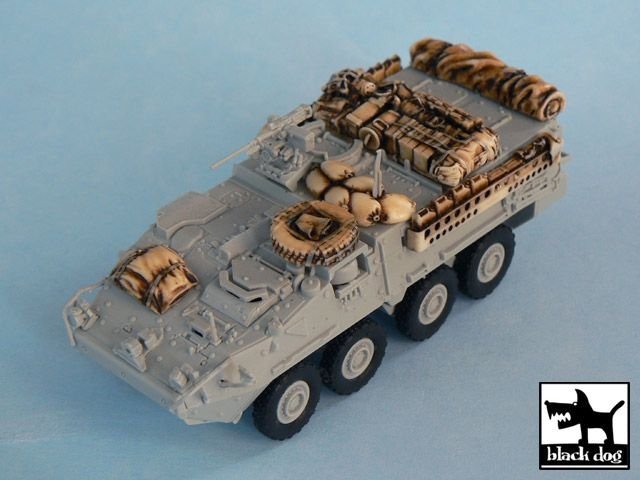 Black Dog T72002 M1126 STRYKER Guerre d&amp;#39;Irak pour Trumpeter 07255 1/72