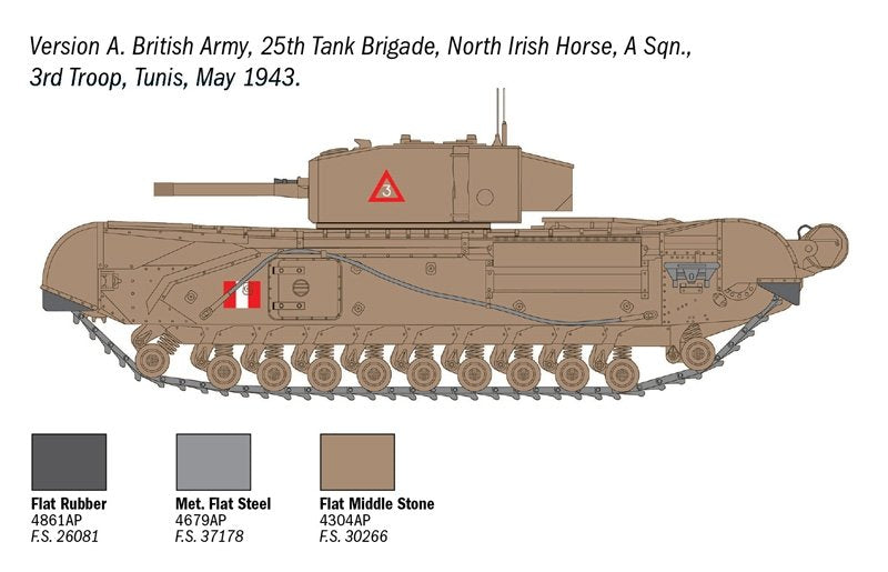 Italeri 7083 Churchill Mk. III 1/72 – image 13