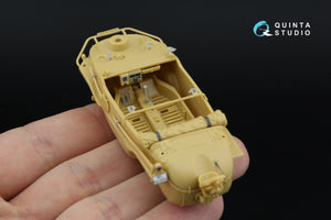 Quinta Studio QD+48553 Schwimmwagen type 166 Intérieur imprimé en 3D et coloré sur papier décalcomanie (Tamiya) (avec pièces en résine imprimées en 3D) 1/48  – imagen 12
