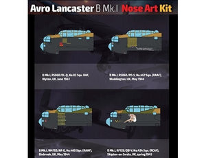 HK MODELS 01E033 Kit de décoration de nez Avro Lancaster B Mk.I 1/32 – image 3