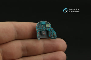 Intérieur imprimé en 3D et coloré sur papier décalcomanie Quinta Studio QD48356 Mi-24D (Trumpeter) 1/48 – image 9