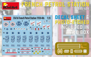 MiniArt 35616 STATION-ESSENCE FRANÇAISE ANNÉES 30-40 1/35  – immagine 2