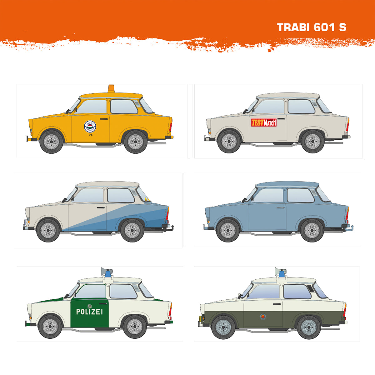 AK-Interactive 35032-A Trabi 601 S with Civilian Driver Figure 1/35 – zdjęcie 5