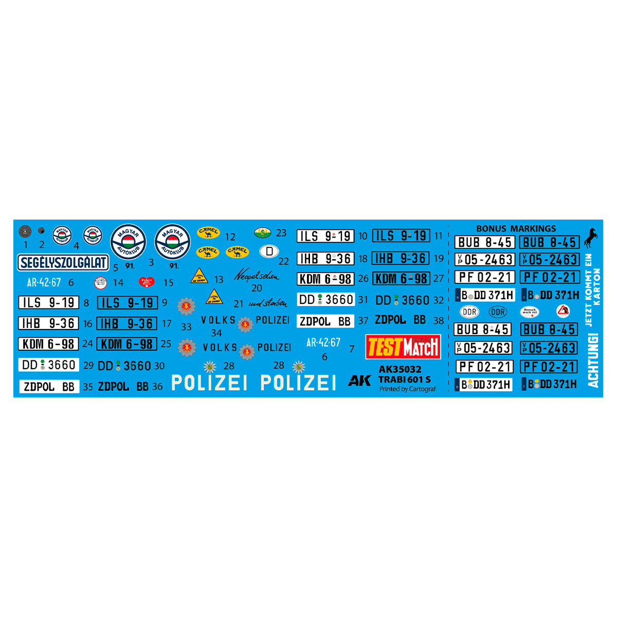 AK-Interactive 35032-A Trabi 601 S with Civilian Driver Figure 1/35 – zdjęcie 8