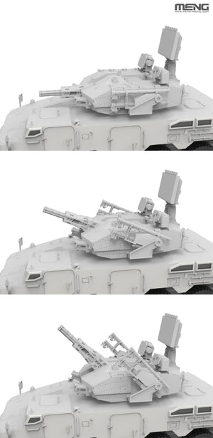 Meng 72-018 Chinese PLB625 AA Gun &amp;amp; Missile Integrated Weapon System 1/72 – Bild 5
