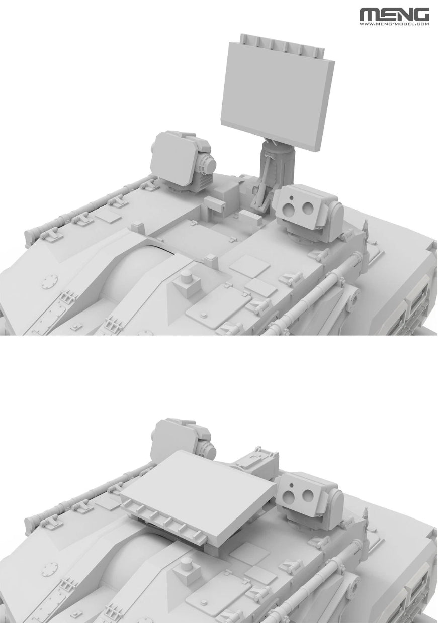 Meng 72-018 Chinese PLB625 AA Gun &amp;amp; Missile Integrated Weapon System 1/72 – Bild 6