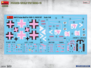 MiniArt 48072 Focke Wulf Fw-190 D-11 1/48 – immagine 3
