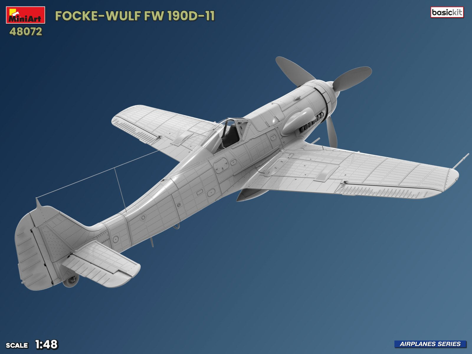 MiniArt 48072 Focke Wulf Fw-190 D-11 1/48 – immagine 13