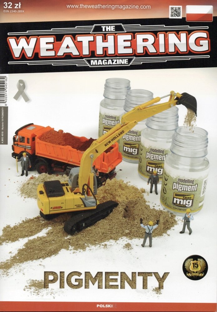 AMMO de Mig Jimenez 4518PL The Weathering Magazine Pigments Édition polonaise