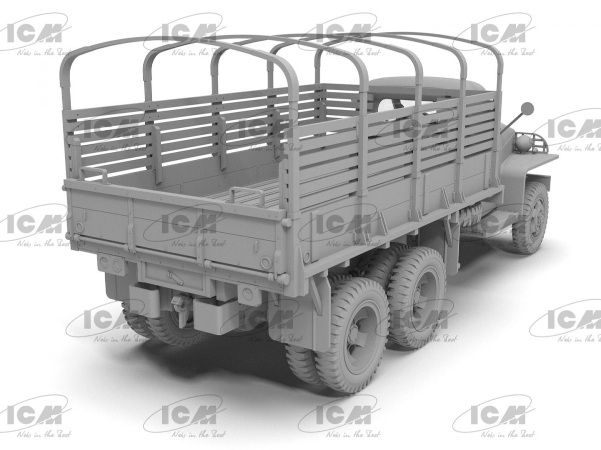 Camion militaire américain ICM 35490 Studebaker US-6-U3 1/35  – immagine 3