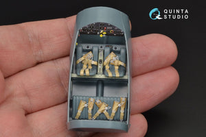 Quinta Studio QD48125 Bf108 3D-Printed &amp;amp; coloured Interior on decal paper (Eduard) 1/48 – zdjęcie 2