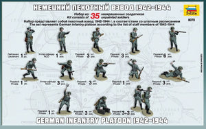 Zvezda 8078 Infanterie allemande Seconde Guerre mondiale 1/72 – immagine 2