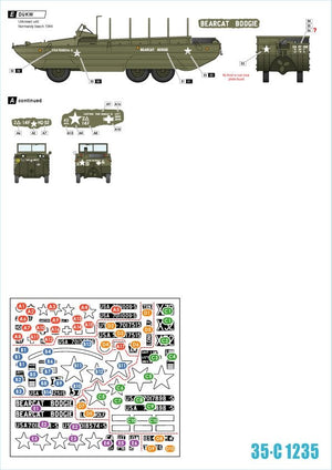 Star Decals 35-C1235 Amphibiens américains 1/35 – Bild 2