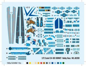Hobby Boss 80269 F/A-18D HORNET 1/72 – immagine 3