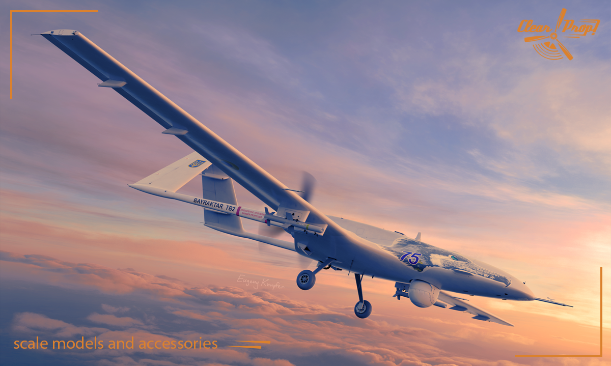 Clear Prop! Kit de démarrage pour drone CP3503 TB.2 de la marine ukrainienne au 1/35 – immagine 3