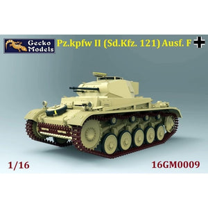 Gecko Models 16GM0009 Pz.kpfw II (Sd.Kfz. 121) Ausf. F (North Africa &amp;amp; Italian Front) 1/16 – zdjęcie 2