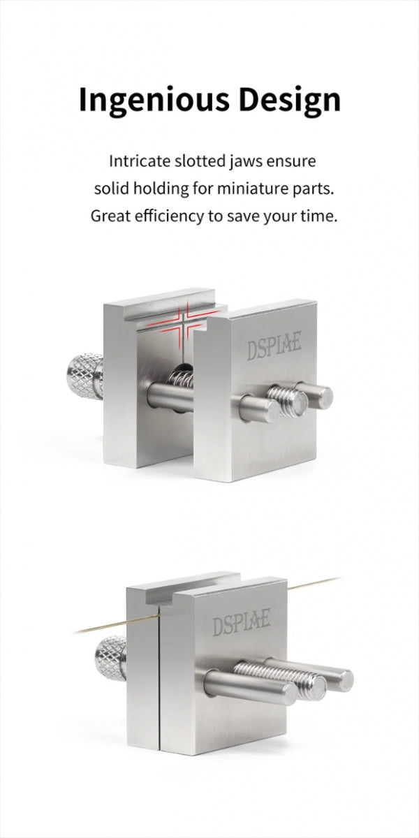 Étau/mini-étau de précision en acier inoxydable DSPIAE AT-MV – image 3