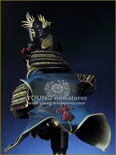 Young Miniatures YH1844 Seigneur de guerre Daimyo 1650 1/10 – Bild 3
