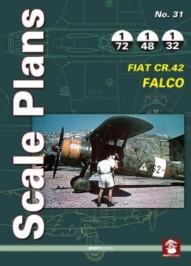 MMP Books 81104 Plans à l'échelle n° 31 FIAT Cr.42 Falco EN 