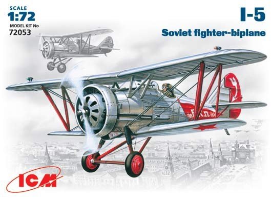 ICM 72053 I-5 Chasseur-biplan soviétique de la Seconde Guerre mondiale (1/72)