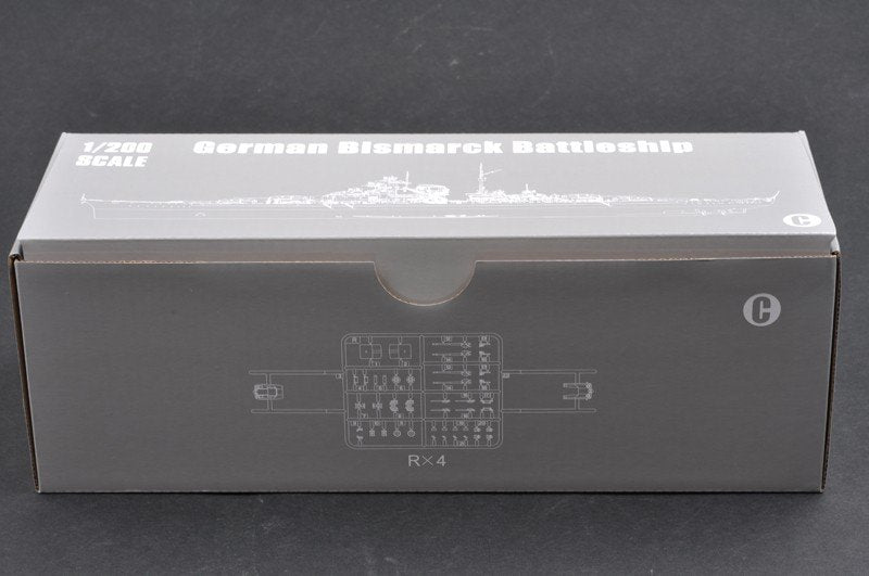 Trumpeter 03702 Cuirassé allemand Bismarck (1/200) – image 14