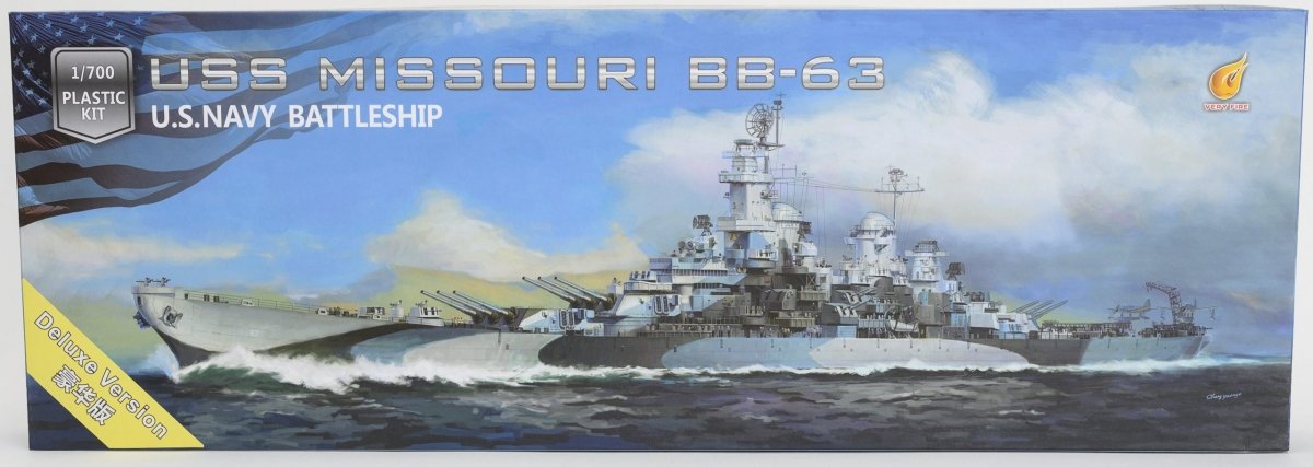 Very Fire VF700909DX USS Missouri BB-63 1944/1945 Version DX 1/700