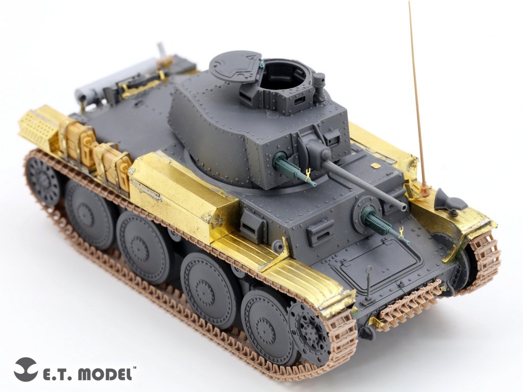ET modèle E35-312 seconde guerre mondiale allemand Pz.Kpfw.38(t) Ausf.E/F pour TAMIYA 35369 1/35 – Bild 4