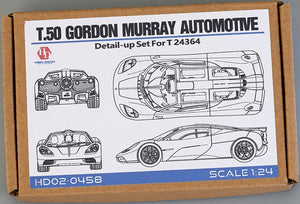 Hobby Design HD02-0458 T.50 Gordon Murray Automotive pour Tamiya 24364 1/24