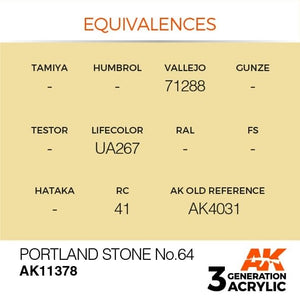 AK Interactive AK11378 Portland Stone No.64 17ml – zdjęcie 3