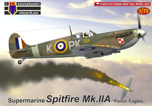 Kovozavody Prostejov KPM0303 Spitfire Mk.IIa &amp;quot;Aigles polonais&amp;quot; 1/72