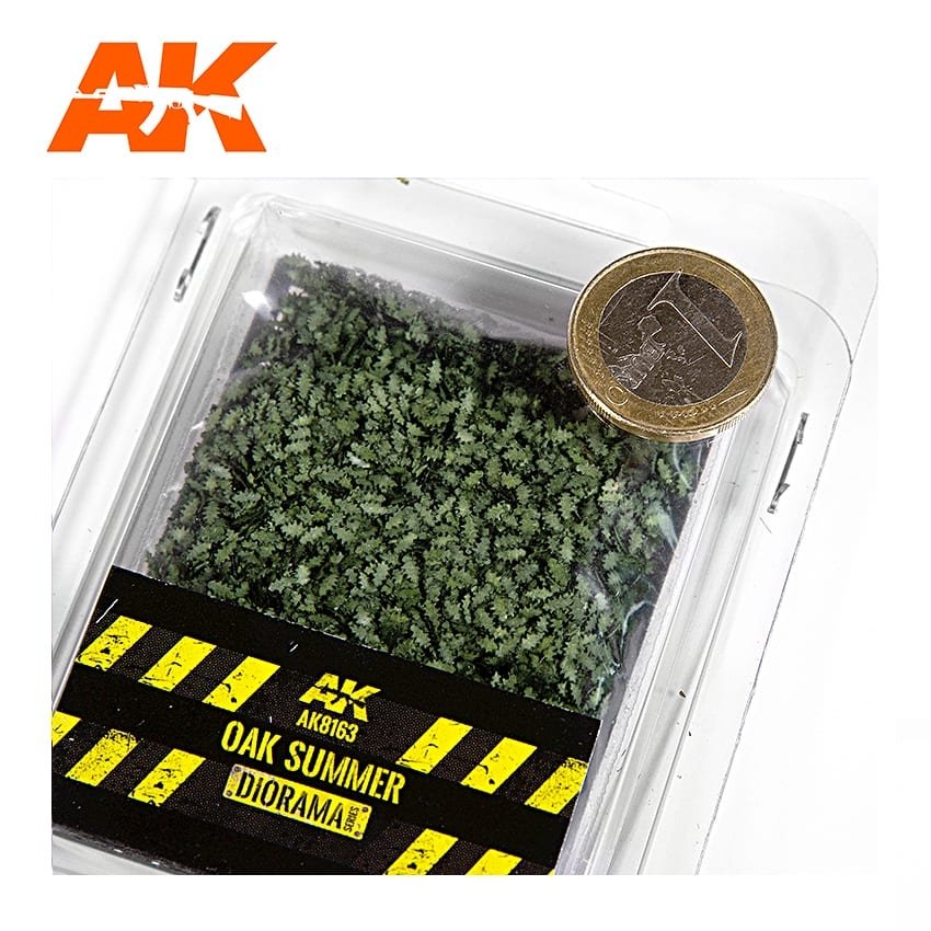 AK Interactive AK8163 Feuilles d&amp;#39;été de chêne 75 mm / 90 mm 1/32 1/35 – image 2
